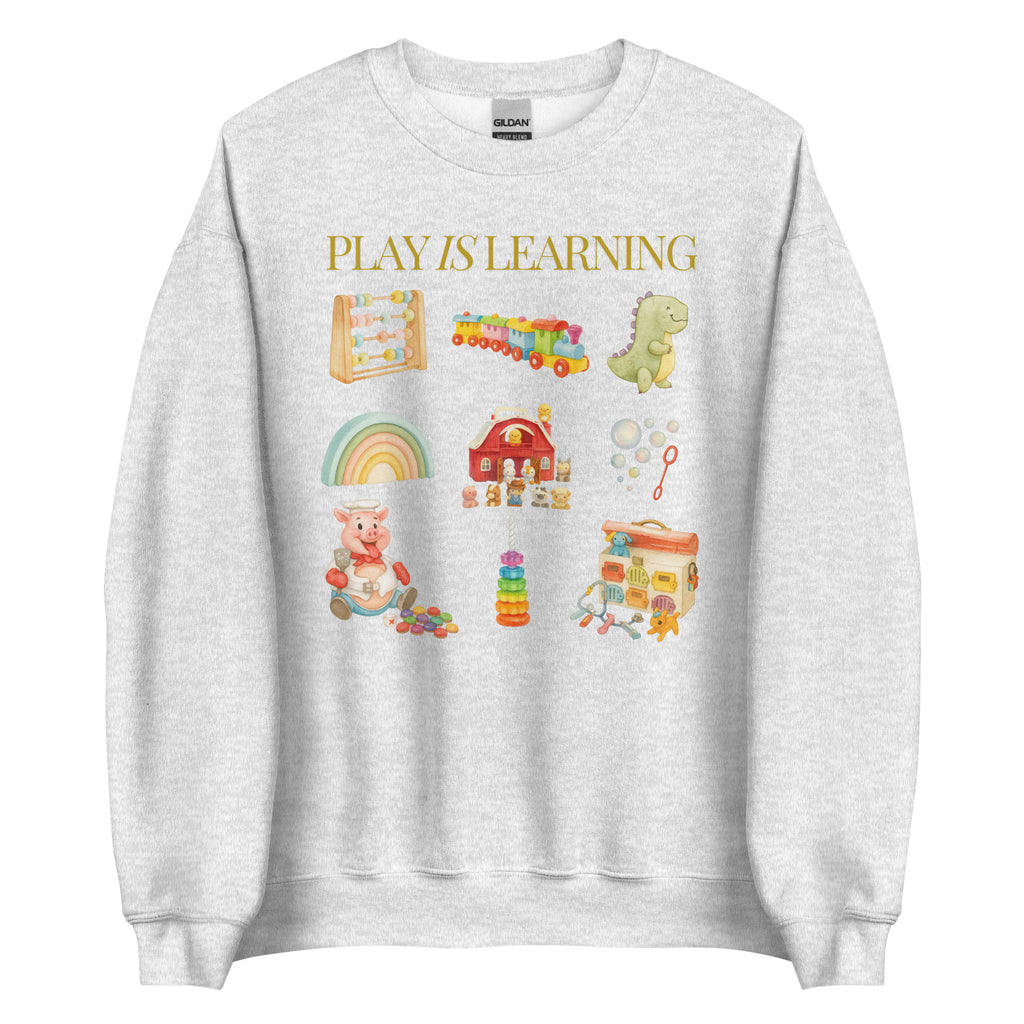 Play Is Learning SLP Crewneck Sweatshirt