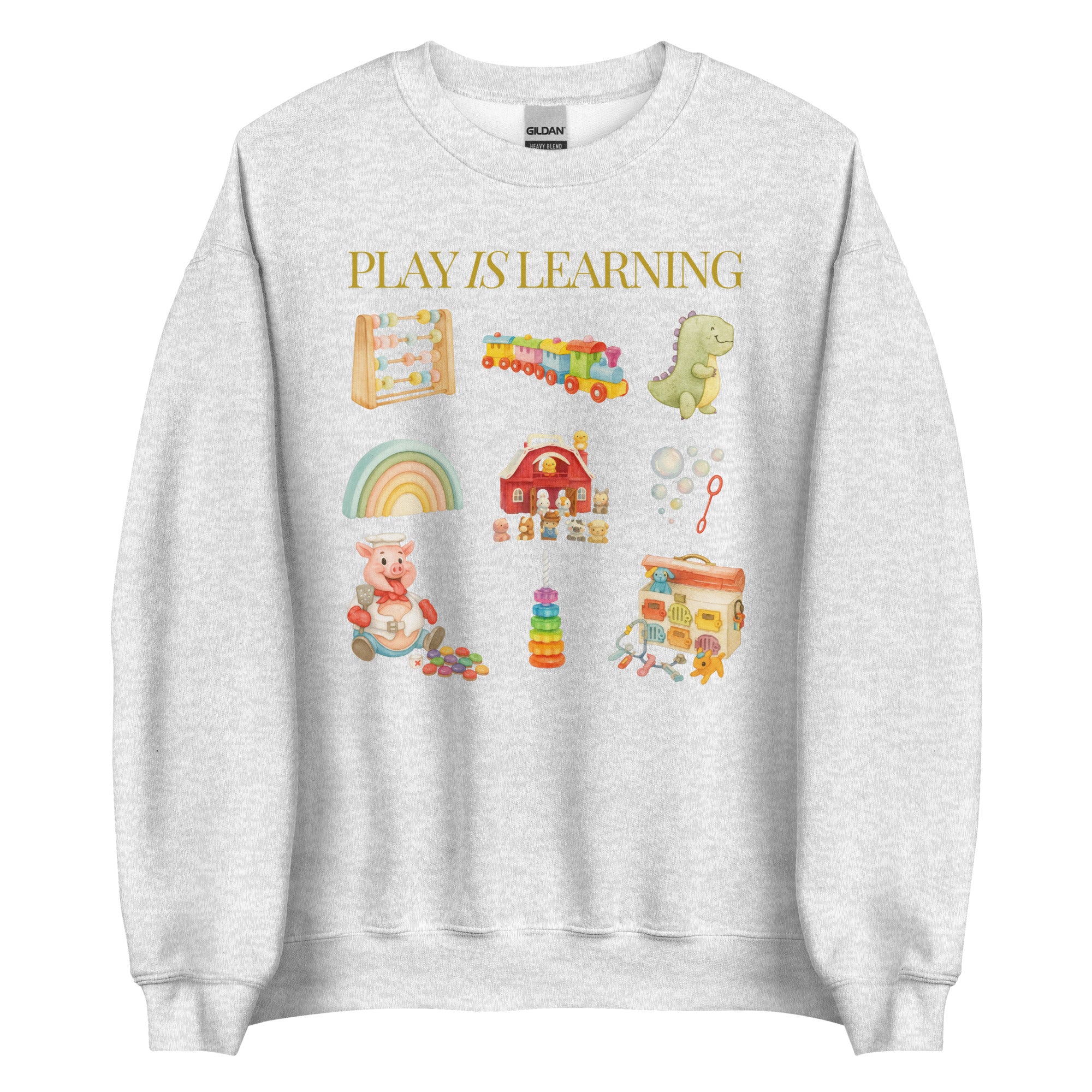 Play Is Learning SLP Crewneck Sweatshirt