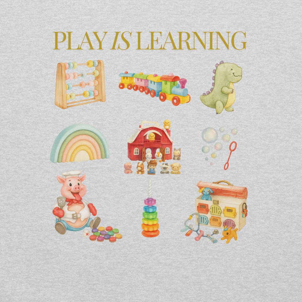 Play Is Learning SLP Crewneck Sweatshirt