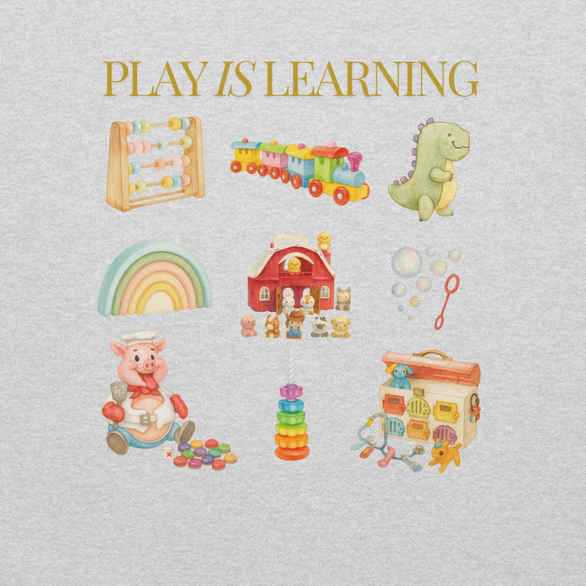 Play Is Learning SLP Crewneck Sweatshirt