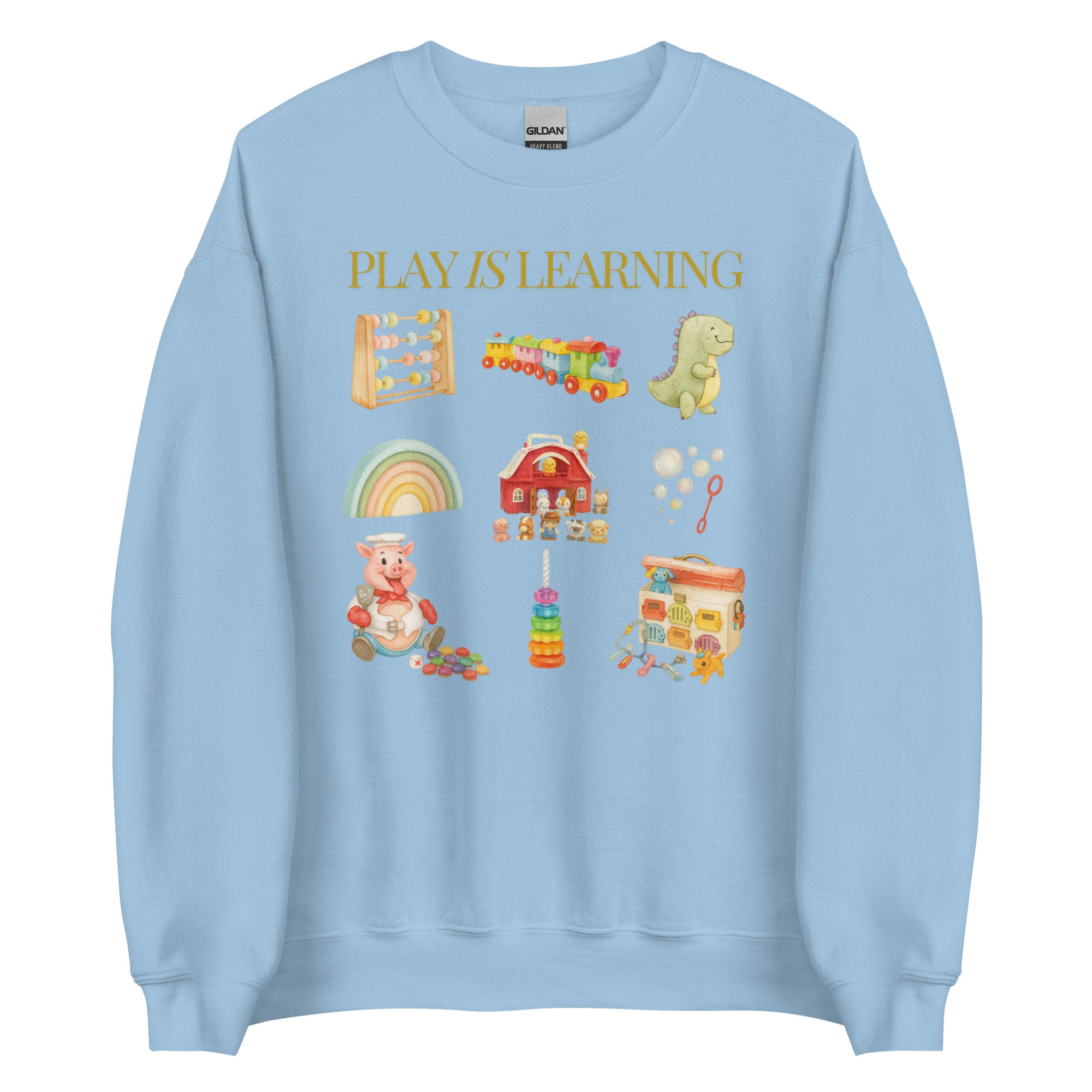 Play Is Learning SLP Crewneck Sweatshirt