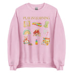Play Is Learning SLP Crewneck Sweatshirt