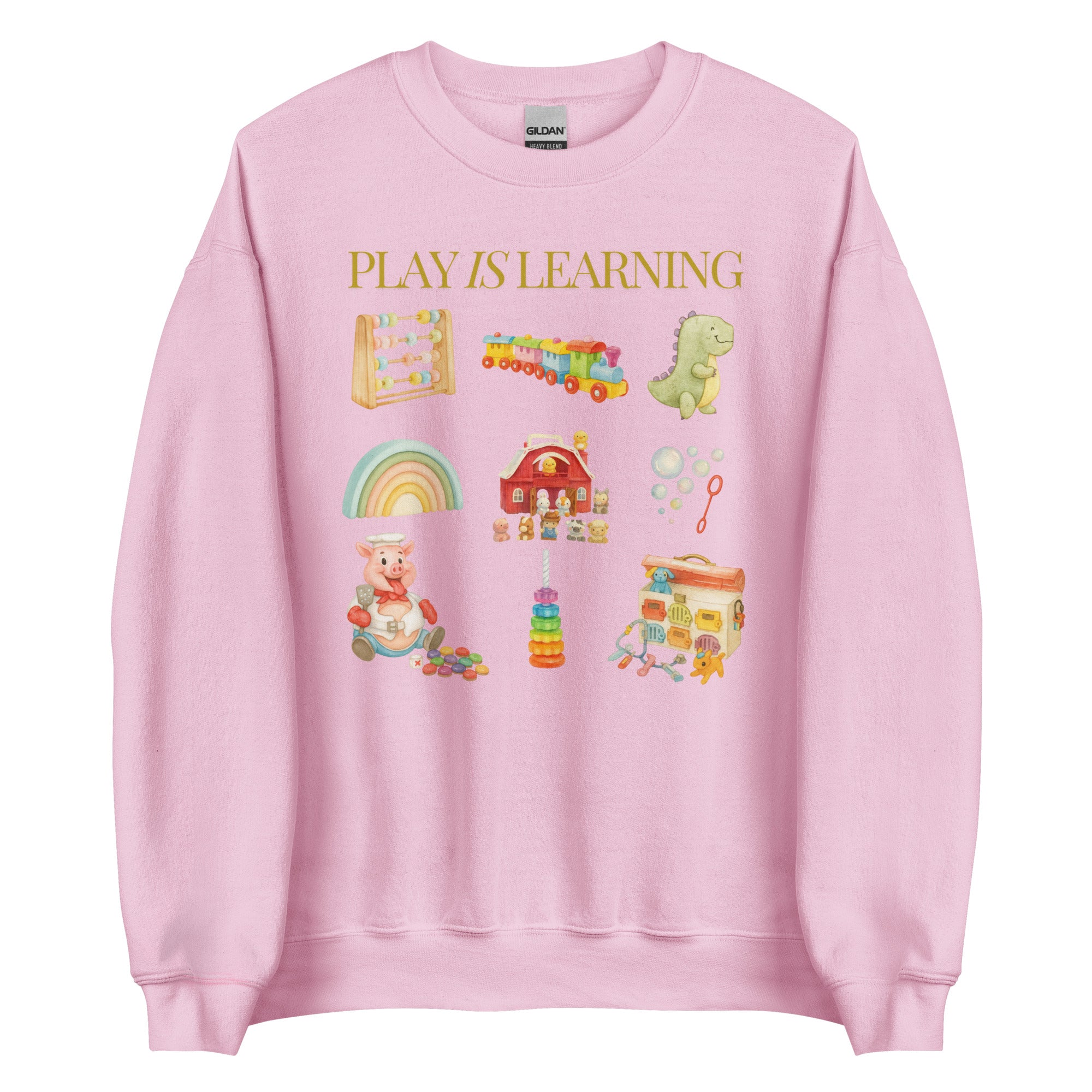 Play Is Learning SLP Crewneck Sweatshirt
