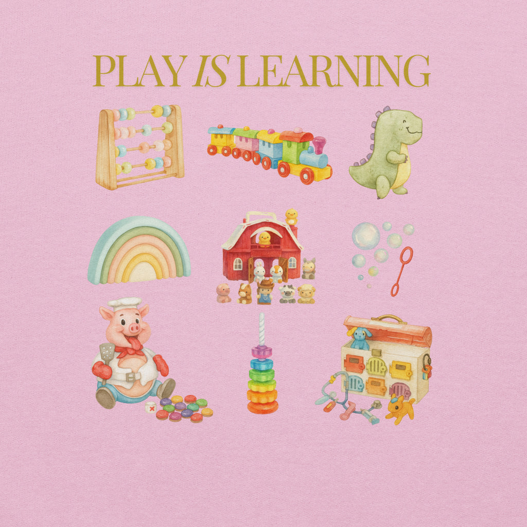 Play Is Learning SLP Crewneck Sweatshirt