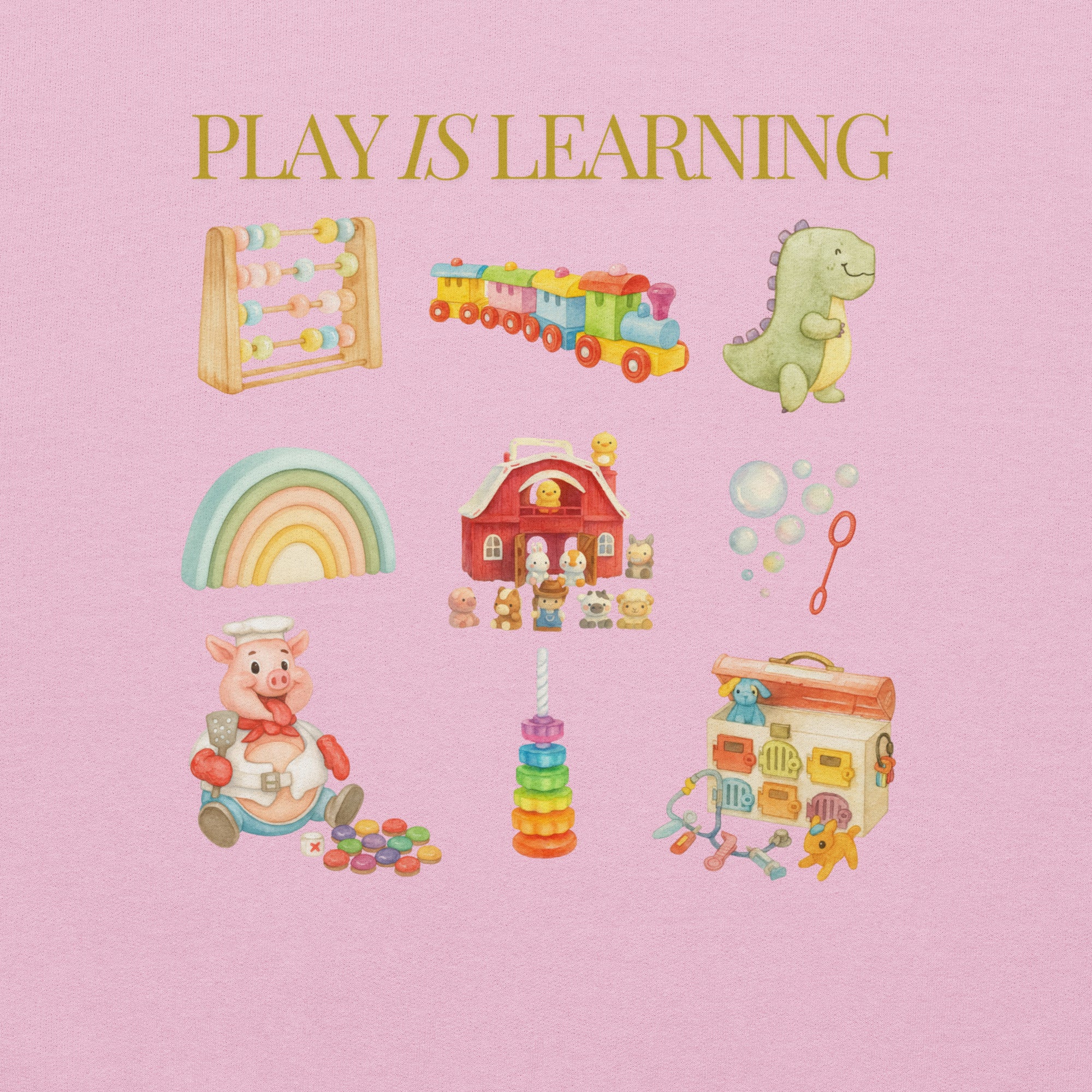 Play Is Learning SLP Crewneck Sweatshirt